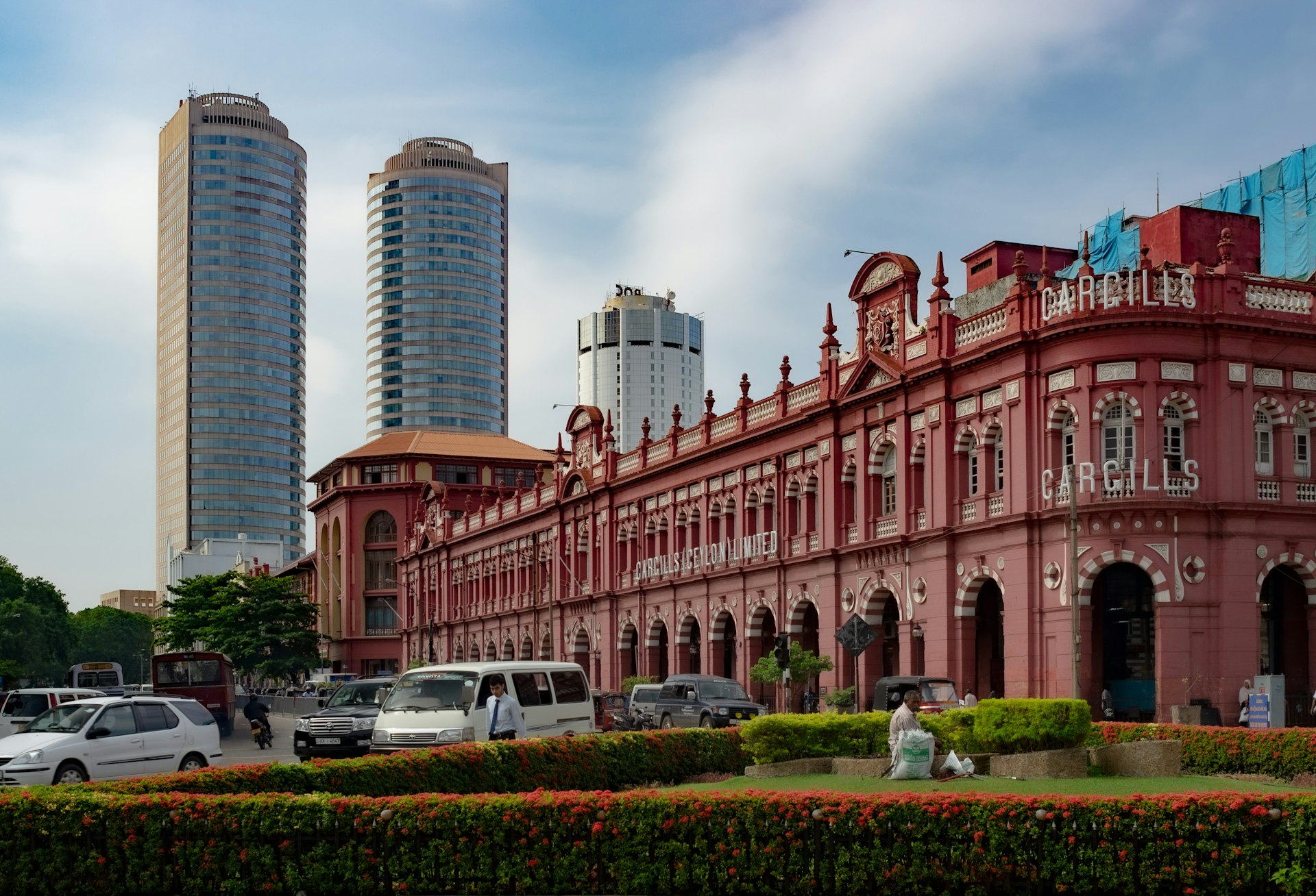 Colombo city colonial architecture Sri Lanka