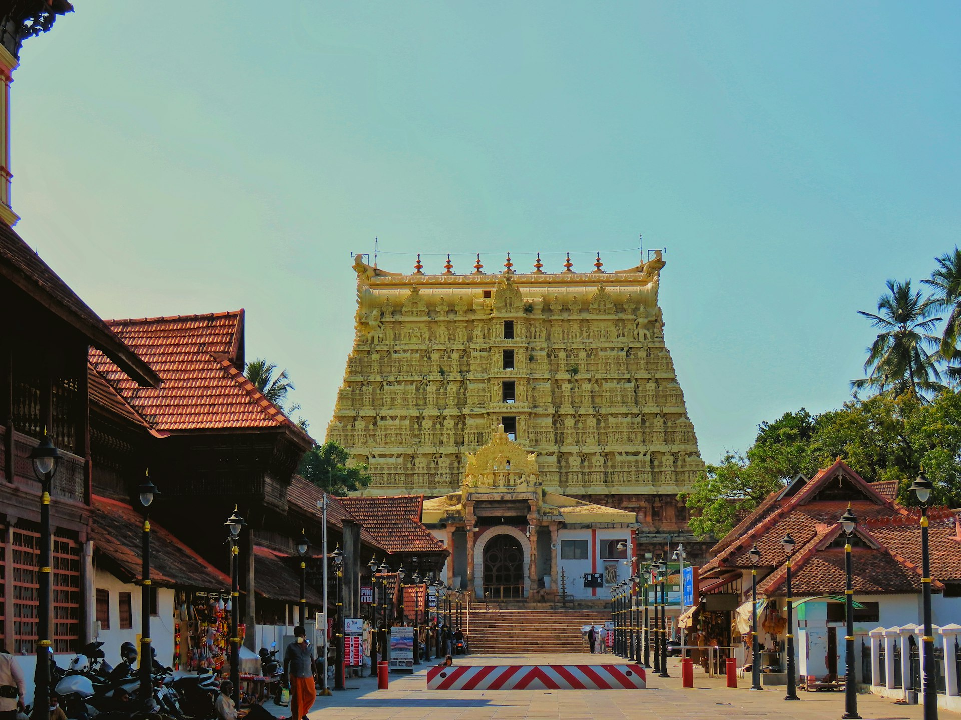 South Indian temple gopuram architecture