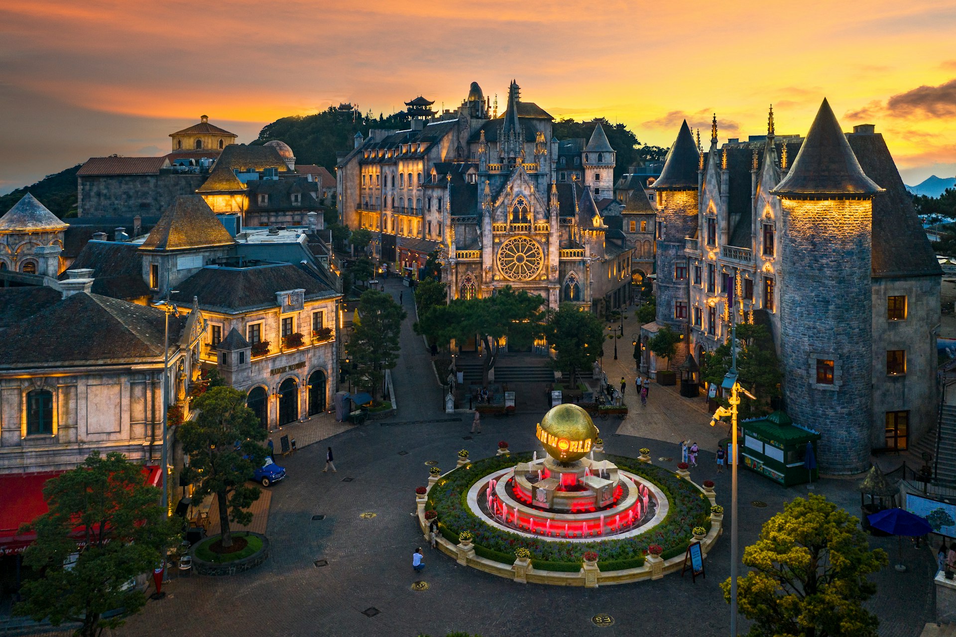 Ho Chi Minh city night traffic Vietnam tour package TripNest Holidays