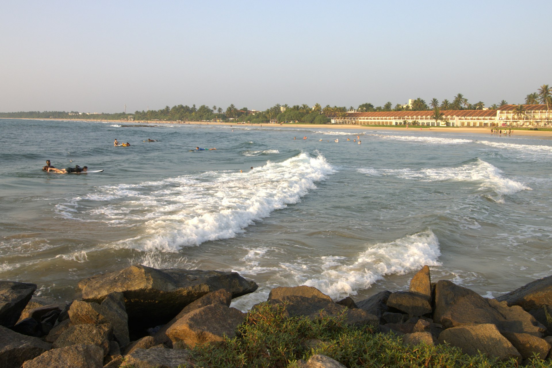 Colombo coastal road ocean view Sri Lanka