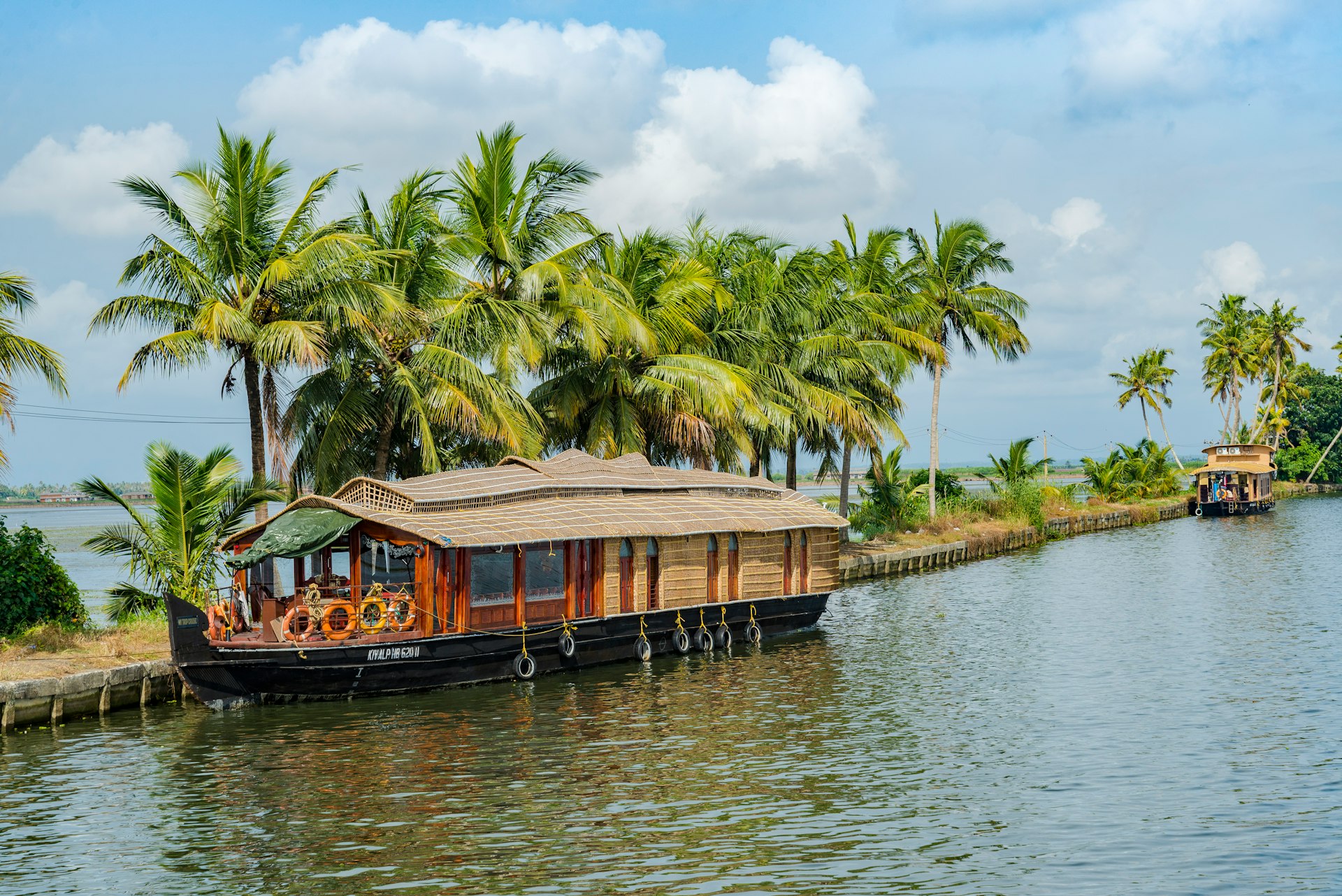 Kerala houseboat honeymoon backwaters India