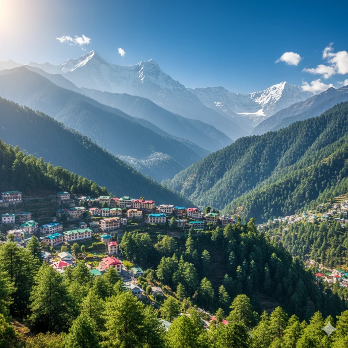 Himachal Pradesh mountain valley pine forest nature tour package India TripNest Holidays