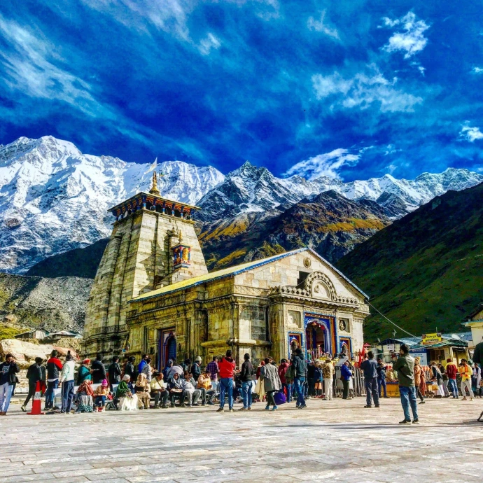 Kedarnath temple Uttarakhand pilgrimage tour package Char Dham TripNest Holidays