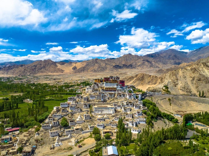 Leh Ladakh mountain landscape adventure tour package India