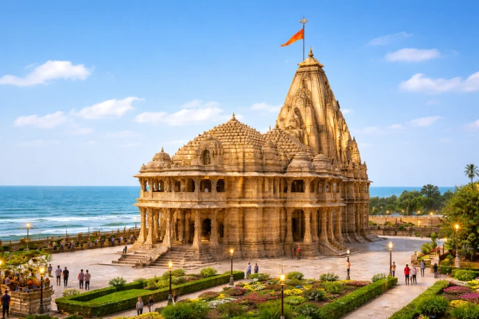 Somnath temple Gujarat architecture