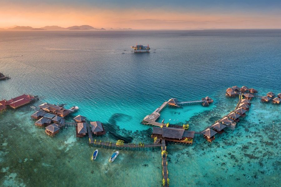Malaysia island hopping boats in Langkawi
